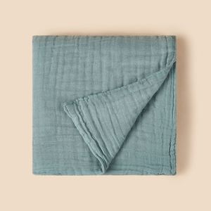 Manta de Cuna Reversible de 6 Capas Personalizable con Estampado, Cubrecamas de Algodón Muselina, Mantas de Bebé para Niños Pequeños - Product Image 3