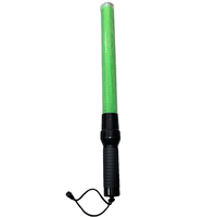 Bâton de signalisation LED rechargeable pour aéroport, pour le contrôle de la circulation et la direction en cas d'évacuation d'urgence, portable