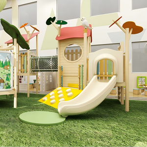 Muebles <span class=keywords><strong>de</strong></span> patio interior personalizables del fabricante <span class=keywords><strong>de</strong></span> China para el cuidado <span class=keywords><strong>de</strong></span> los niños después <span class=keywords><strong>de</strong></span> <span class=keywords><strong>clase</strong></span> con tobogán colorido <span class=keywords><strong>de</strong></span> varios tamaños - Product Image 1