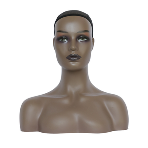 Реалистичная женская голова манекена с подставкой для париков, демонстрация париков, тренировка для магазинов париков, демонстрация париков, манекен, выставочный парик - Product Image 3
