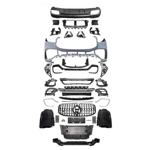 Modificación de Auto para GLS X167 W167, Actualización a Estilo Racing 2020-2022, Parrilla Delantera - Product Image 6