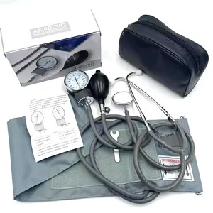 Aneroid manual stetoskop, tensiometer manual berkepala ganda manual aneroid manual
