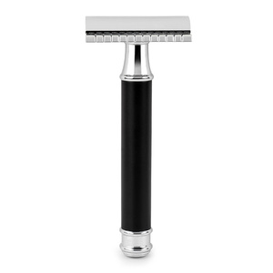 Truyền Thống An Toàn Dao Cạo Cho Nam Giới Đôi Cạnh Matte Màu Đen Không Gỉ Của Nhãn Hiệu Cơ Thể Bộ Bikini Tóc Dao Cạo Mặt Dùng Một Lần Chăm Sóc Thợ Cạo - Product Image 1