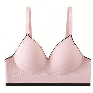 Sujetador de alta calidad para mujer, de una pieza, con botón trasero ajustable, ropa interior femenina cómoda sin aros, sujetador tipo top. - Product Image 6