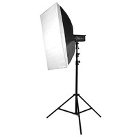 Lanterne à lumière continue LED, boîte à lumière douce, monture Bowens, télécommande, lumière vidéo COB, photographie, trépied de 2,1 m