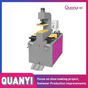 Machine de pressage de semelles de chaussures en cuir fendu universelle Quanyi, type croisé, 380V 1.5KW 420KG - Product Image 2