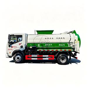 Camion benne à ordures de cuisine Dongfeng Dolica de 8 mètres cubes, 4x2, avec cuve hermétique pour déchets de restaurant - Product Image 5