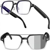 Lunettes Intelligentes à Verres Photochromiques pour Audio Open-Ear 5.3 |   Détection de mouvement, allumage/extinction automatique, appels mains libres, anti-lumière bleue UV