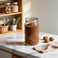 Épurateur et adoucisseur de sucre brun en argile terracotta à motifs créatifs