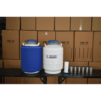 Réservoir de nitrogène liquide en aluminium YDS-20-80, conteneur cryogénique pour l'élevage de chèvres laitières et de moutons, et la conservation de la paille