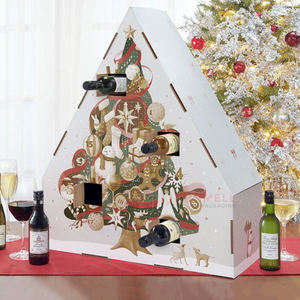 <span class=keywords><strong>Calendrier</strong></span> <span class=keywords><strong>de</strong></span> <span class=keywords><strong>l</strong></span>'<span class=keywords><strong>avent</strong></span> vide personnalisé <span class=keywords><strong>de</strong></span> 24 jours pour <span class=keywords><strong>bouteille</strong></span> <span class=keywords><strong>de</strong></span> <span class=keywords><strong>vin</strong></span> compte à rebours <span class=keywords><strong>de</strong></span> Noë<span class=keywords><strong>l</strong></span> revêtement UV imprimé pour whisky vodka tequila - Product Image 4