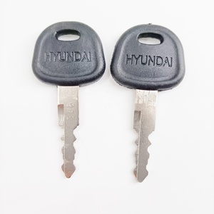 Clé de contact d'excavatrice <span class=keywords><strong>346</strong></span> pour excavatrice Hyundai R55 60 80 19015 225 275 305 375 405 Clé de démarrage d'allumage - Product Image 4