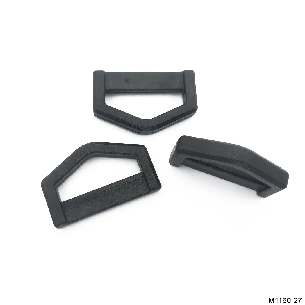 Plastic Square Ring Buckle  Webbing Slider Adjust Buckle  Straps Parts D Ring for Webbing Belt Buckles Bag Ribbon Accessories