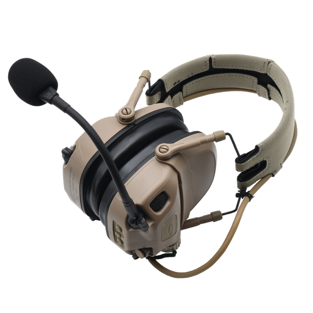 Anti-noise Tactical Outdoor Headphones Tactical Communication Headset for Tactical Helmet
