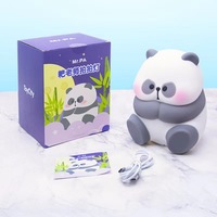 2023 enfants cadeau chambre bureau synchronisation lampe led tactile applaudissements Mr.Pa rechargeable Panda veilleuse