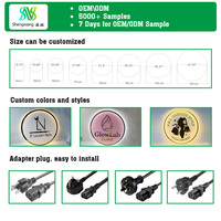 Enseigne en acrylique personnalisée, enseigne ronde rétroéclairée avec logo commercial, logo de salon, logo rond, enseigne d'entreprise 3D