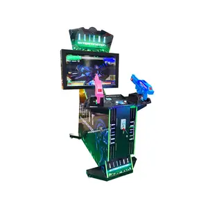 실내 놀이 공원 아케이드 슈팅 게임기 어린이를위한 새로운 유형 42 인치 외계인 슈팅 머신