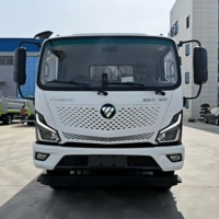 Camion compacteur de déchets électrique de grande capacité 12CBM, haute pression hydraulique, collecte et transport de déchets industriels, Euro 3