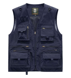 سترة عمل رجالية متعددة الاستخدامات للبيع بالجملة عبر الحدود، ملابس ترفيهية للعمل والأنشطة الخارجية وتسلق الجبال، بدون أكمام، دافئة ومتعددة الوظائف - Product Image 6