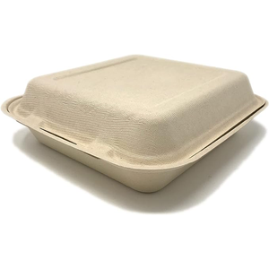 กล่องบรรจุอาหารทำจากชานอ้อยกล่องใส่อาหารกลับบ้าน - Product Image 4