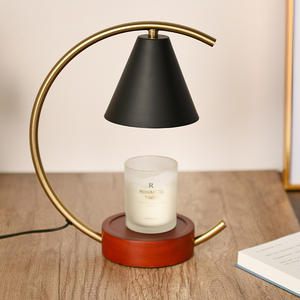 Abat-jour moderne personnalisable <span class=keywords><strong>bougie</strong></span> chauffe-lampe avec gradateur minuterie 2 ampoules chauffe-<span class=keywords><strong>bougie</strong></span> lampe pour la décoration intérieure aromathérapie - Product Image 4