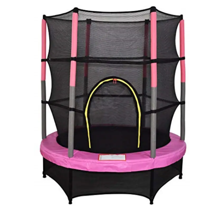 CreateFun 4.5 ft 55 Inch Mini Trampoline for Kids and Toddler