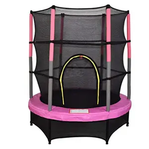 CreateFun 4.5 ft 55 inch mini trampoline for kids and toddler