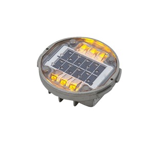 Borne solaire routière à LED en alliage d'aluminium IP65, à montage au sol, réfléchissante, pour la sécurité routière - Product Image 5
