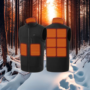 Gilet Riscaldato Invernale EHV-07 Ejoy, Antivento, Casual, con Zip, 3 Livelli di Temperatura, Collo Alto e Tasche per Uomo - Product Image 1