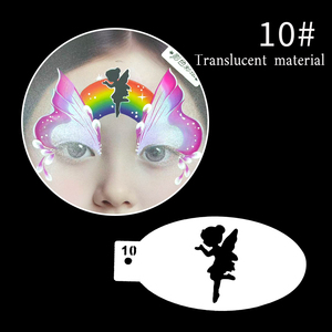 Mei Shang – Pochoirs et motifs <span class=keywords><strong>de</strong></span> tatouage pour le visage et le corps, motifs <span class=keywords><strong>de</strong></span> dessins animés pour enfants, très demandés - Product Image 1