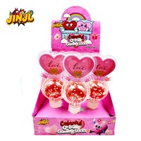 Chinese snoepfabrikant groothandel lychee-gearomatiseerde fruitige hartvormige QQ gummy snoepjes EN71 gecertificeerd kleurenverpakking