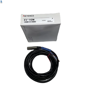 คีย์เอ็นซ์ EV-112M เซนเซอร์ตรวจจับระยะใกล้แบบเหนี่ยวนำ ชุดเซนเซอร์ตรวจจับระยะใกล้แบบมีแอมพลิฟายเออร์ในตัวแบบสองสาย ชุดหลัก ชนิดมีฉนวนป้องกัน M12 - Product Image 1