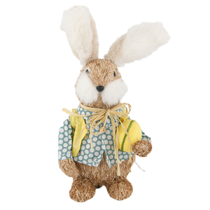 Handmade Easter Customized Decorative Craft Decor Gifts Straw Easter Bunny Easter Decoration Rabbit