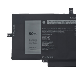 Batería de Repuesto para Portátil 47XV3 50Wh de Fábrica al por Mayor para Dell Latitude 9330 2en1 05Y3T9 GK1M0, Batería para Portátil en Stock - Product Image 4