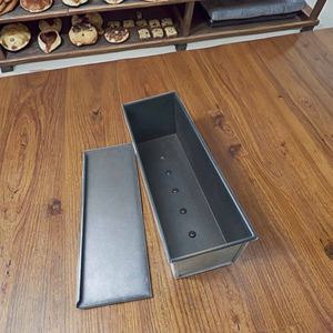 Công Nghiệp Bán Buôn Giá Tùy Chỉnh Thương Mại Không Dính Bánh Sandwich Bánh Mì Nướng Pan Loaf Pan Với Nắp Bánh Mì Pan Nướng Khay Cho Lò - Product Image 6