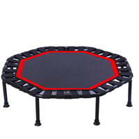 Einstellbare Spring gymnastik Tragbare Fitness übung Erwachsene Trampolin