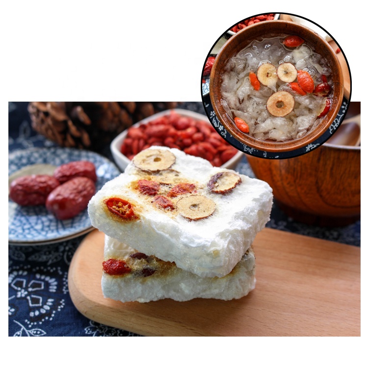 Вкусный мгновенный суп, здоровый суп, суп замерзающий, суп тремелла