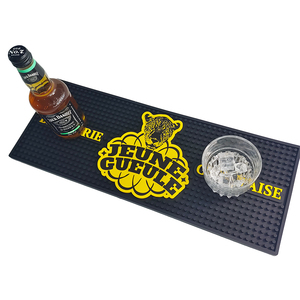 Customizable Silicone PVC <b>Bar</b> <b>Mat</b> Rubber Beer Spill Pad Pub Rail <b>Mat</b> Drip Tray Non Slip Counter Table <b>Mat</b> Placemat Coaster - Product Image 5