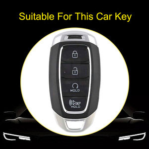 Innofit HYS3 Funda protectora remota de TPU para llave de coche fabricante de llaves inteligentes de 4 botones para <span class=keywords><strong>Hyundai</strong></span> <span class=keywords><strong>Kona</strong></span> - Product Image 2
