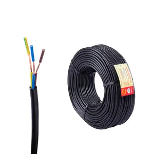 High quality RVV 2 3 4 Core 0.5 0.75 1 1.5 4 6 mm Electrical Wire Power Cable Royal Cord 3*1.5