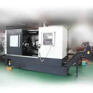 Cnc Automatic Torna Price Slant Bed Cnc Precision Lathes TCK52 C And Y Axes Bmt55 Power Turret Cnc Lathe Live Tooling