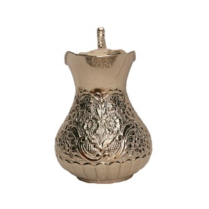 Premium Hot Selling Solid Pure Copper Handmade Engraved Copper <b>Jug</b> with Handle for <b>Drinking</b> Water Moscow Mule Water Pitcher - Product Image 3