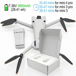แบตเตอรี่ Plus สำหรับโดรน DJI Mini <span class=keywords><strong>3</strong></span> & 4 Pro ความจุ 3850mAh 7.38V แบตเตอรี่อัจฉริยะ Lipo 2S MINI <span class=keywords><strong>3</strong></span> ชุดแบตเตอรี่สำรองสำหรับ UAV - Product Image 3