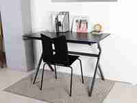 Table et chaise de jeu avec cadre métallique RGB, modèle de bureau de jeu, vente en gros d'usine, pas cher
