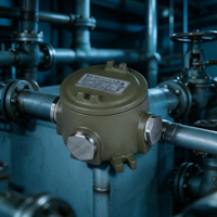 Boîtier de jonction industriel en aluminium antidéflagrant certifié ATEX IECEx 500V 20A pour zones dangereuses