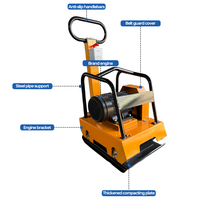 Compacteur de plaques à moteur électrique 3KW, faible bruit, pour la compactation des sols en asphalte et des sols intérieurs