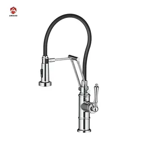 AMAXO China Supplier High Quality Modern Pull Out Water Tap Kitchen Faucet
