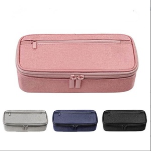 Nouvelle trousse à crayons en tissu grande capacité pour étudiants, sac de rangement de papeterie élégant pour les écoles et les bureaux - Product Image 1