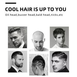 Kit de toilettage professionnel 3-en-1 DALING DL-9503 pour homme : <span class=keywords><strong>rasage</strong></span>, coupe de cheveux, tondeuse nez avec écran numérique et chargement USB - Product Image 6