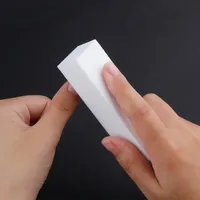 Kit de blocs éponge de polissage pour manucure et pédicure, limes à ongles, outils de soin des ongles, polissage et ponçage, éponges blanches pour nail art